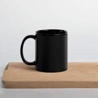 Black Glossy Mug Cane Corso