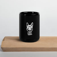 Black Glossy Mug German Shepherd