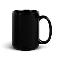 Black Glossy Mug Doberman
