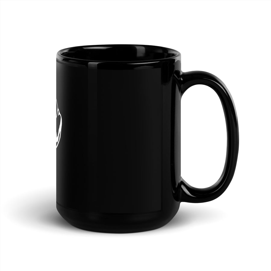 Black Glossy Mug Fila