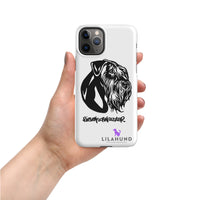 Snap case for iPhone® Riesenschnauzer
