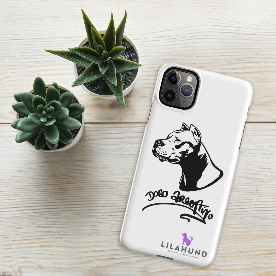 Snap case for iPhone® Dogo Argentino