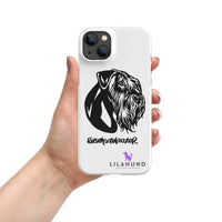 Snap case for iPhone® Riesenschnauzer