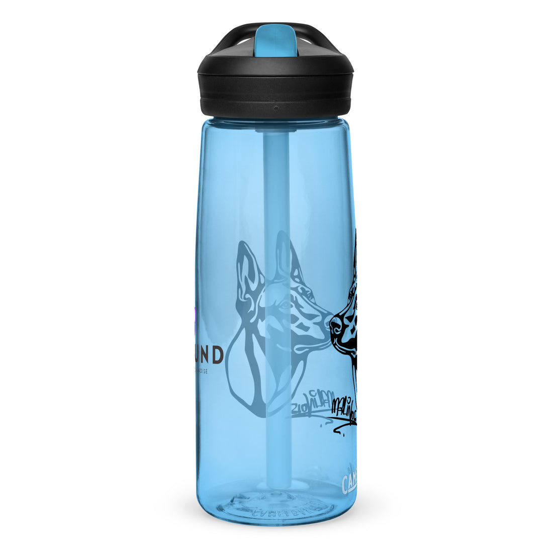 Sports water bottle Malinois