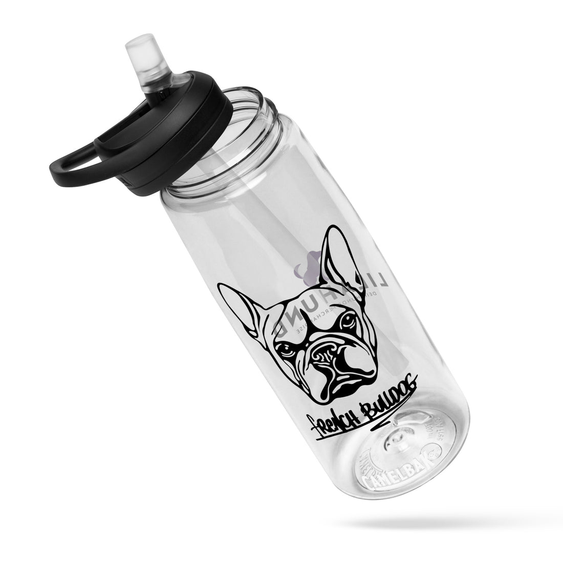Sports water bottle French Bulldog
