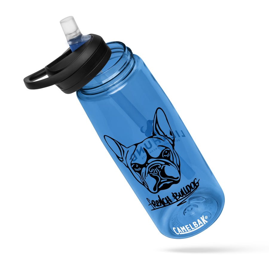 Sports water bottle French Bulldog