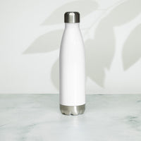 Stainless steel water bottle Golden Retriever