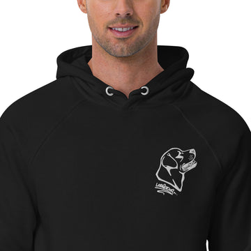 Unisex eco raglan hoodie Labrador