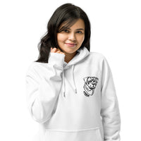 Unisex eco raglan hoodie Rottweiler