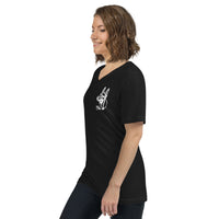 Unisex Short Sleeve V-Neck T-Shirt Malinois