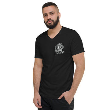 Unisex Short Sleeve V-Neck T-Shirt Maltese