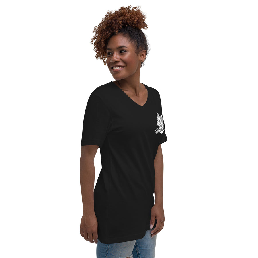 Unisex Short Sleeve V-Neck T-Shirt York