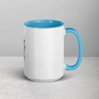 Mug with Color Inside Basset