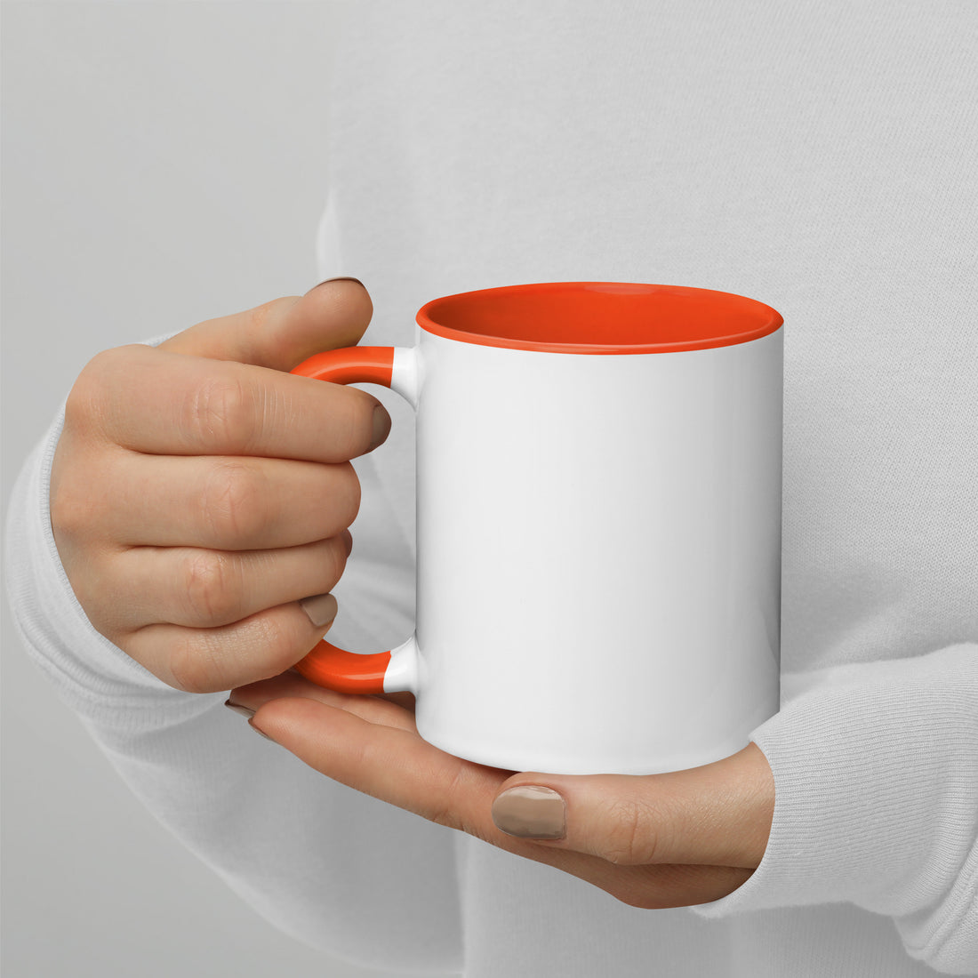 Mug with Color Inside Doberman