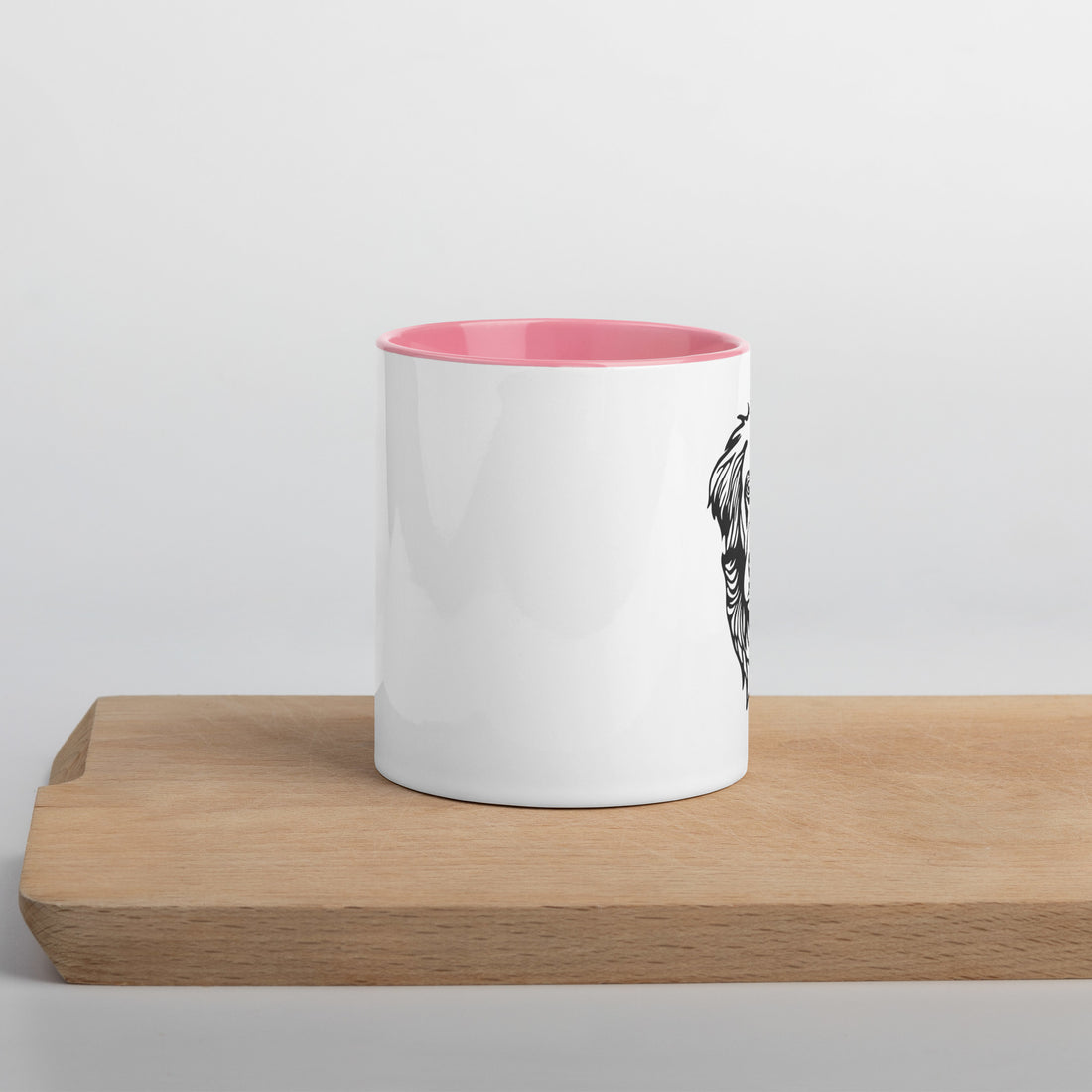 Mug with Color Inside Golden Retriever
