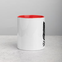 Mug with Color Inside Border Collie